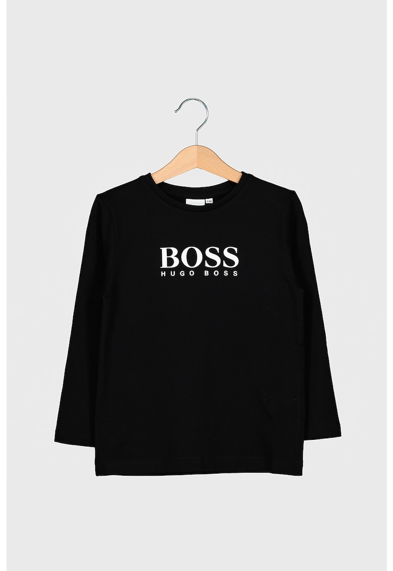Блуза с щампа BOSS Kidswear