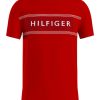 Вталена тениска от органичен памук Tommy Hilfiger