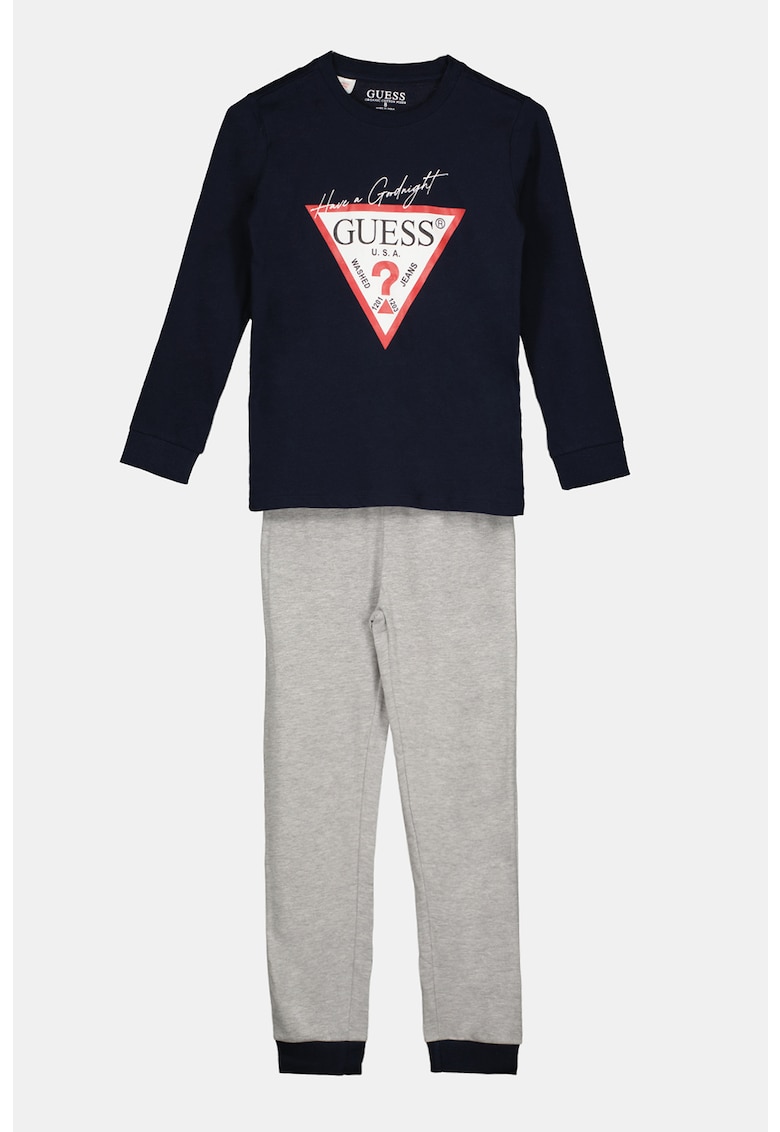 Дълга пижама с лого GUESS JEANS