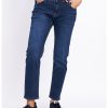 Дънки Girlfriend със захабен ефект Lee Cooper