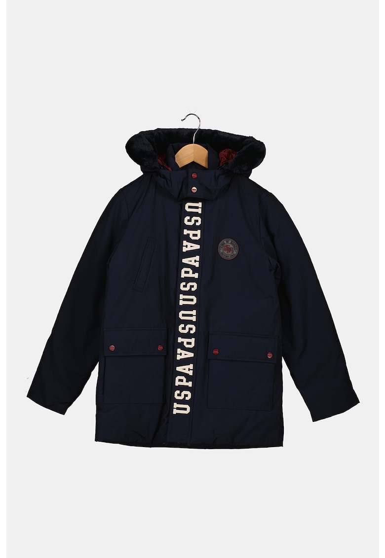 Зимно яке с лого US Polo Assn