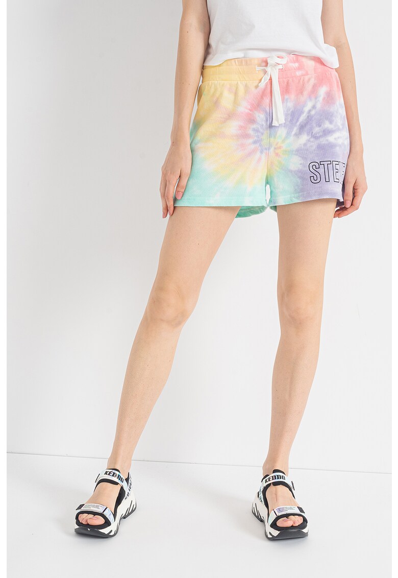 Къс панталон Rainbow с хоризонтален меланж Steve Madden