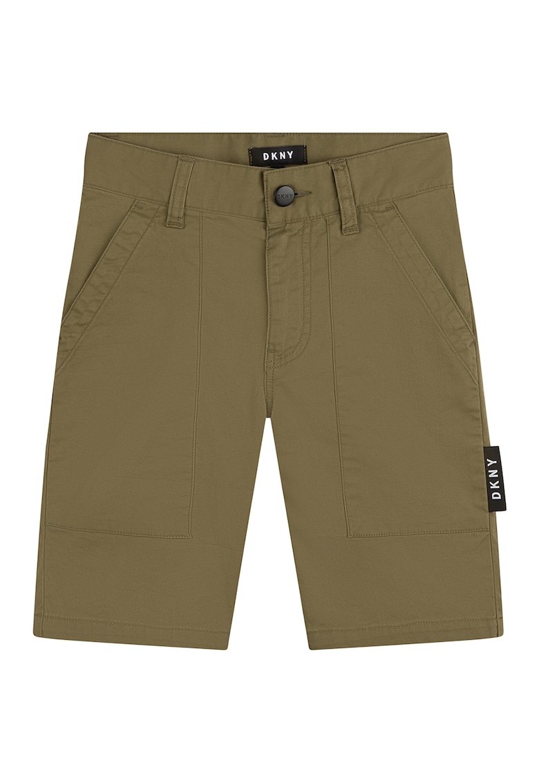 Къс панталон с памук и джобове DKNY