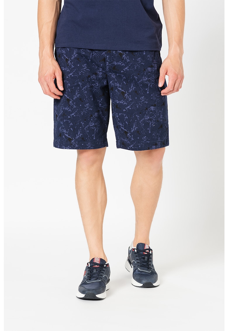 Къс панталон с принт и джобове Lyle  Scott