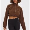 Къс поларен суитшърт Vero Moda