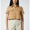 Къса риза с джобове на гърдите KOTON