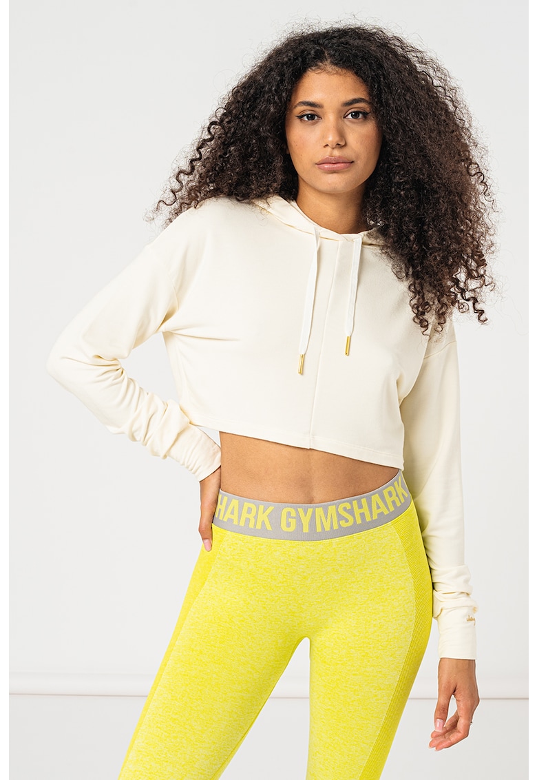 Късо худи Whitney с памук Gymshark