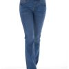 Леко разкроени дънки със средновисока талия Lee Cooper