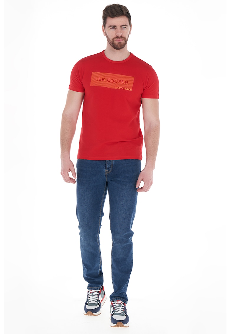 Памучна тениска с лого Lee Cooper