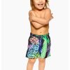 Плувни шорти с тропическа шарка - Бански от FAMILYSTAR