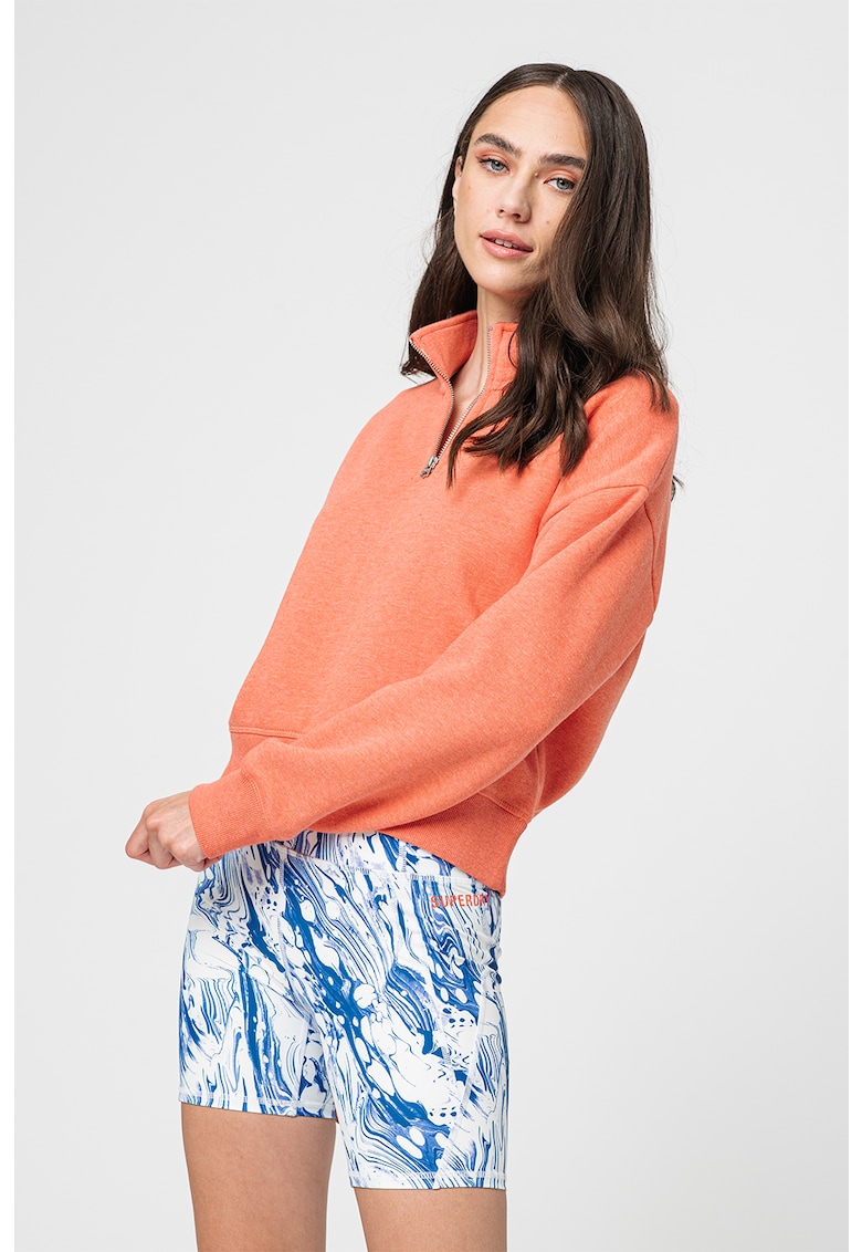Суитшърт Vintage с къс цип SUPERDRY