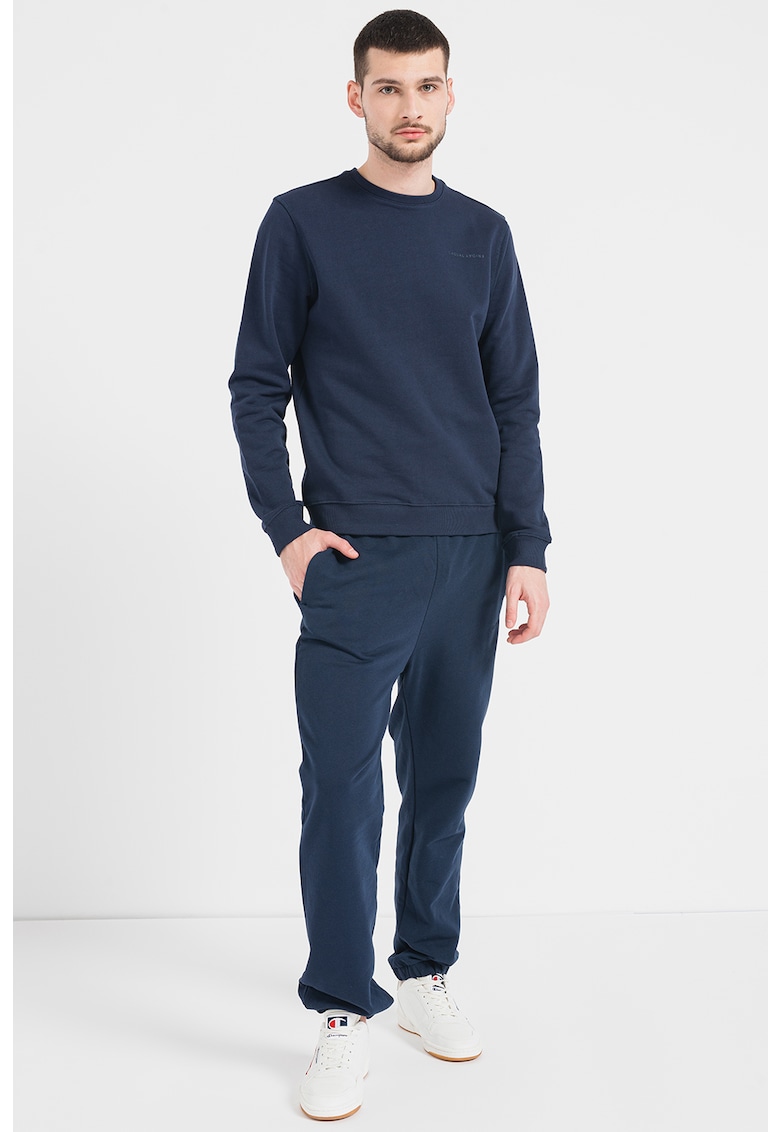 Суитшърт от органичен памук с овално деколте Casual Friday