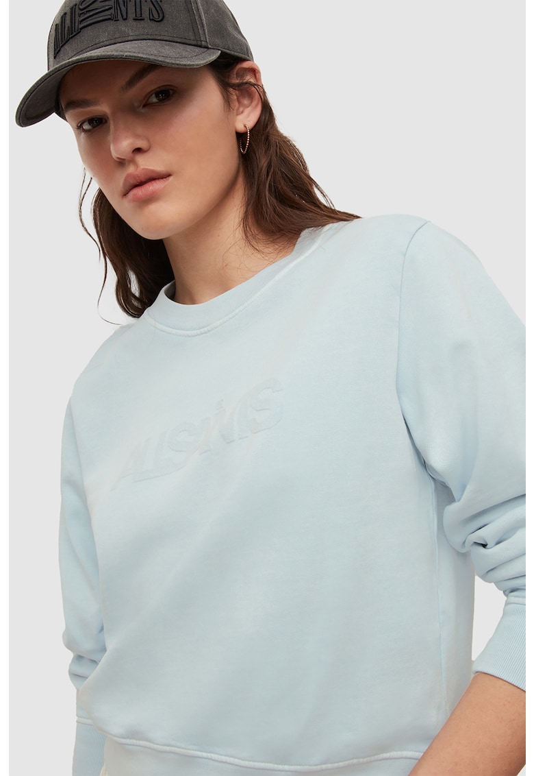 Суитшърт с релефно лого AllSaints