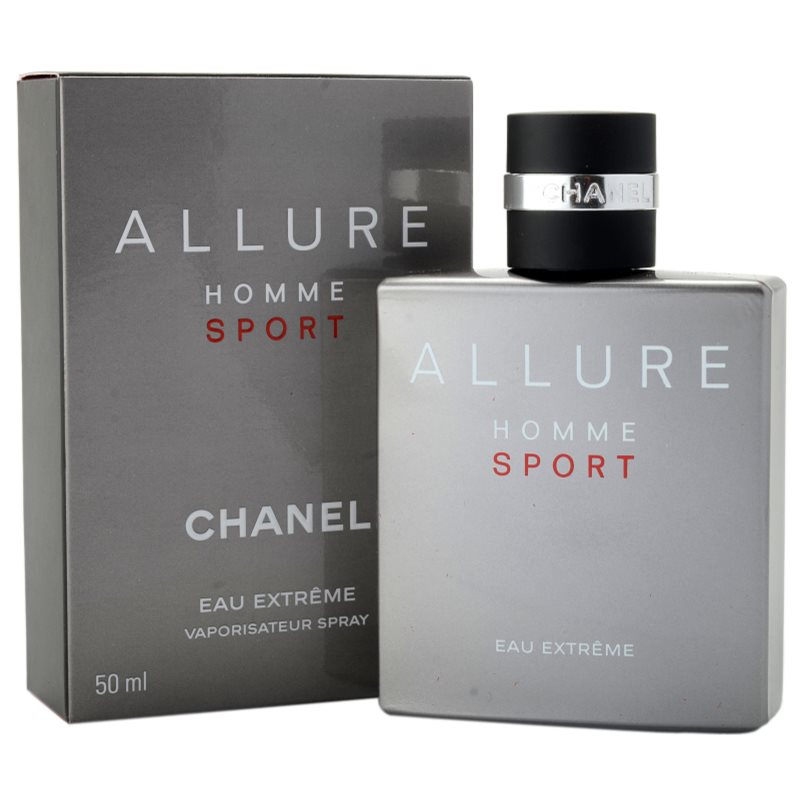 Allure Homme Sport Eau Extreme Chanel Allure Homme Sport Eau Extreme тоалетна вода (1 бр. зареждащ се + 2 бр. пълнеж) за мъже 50 мл. - оригинален продукт