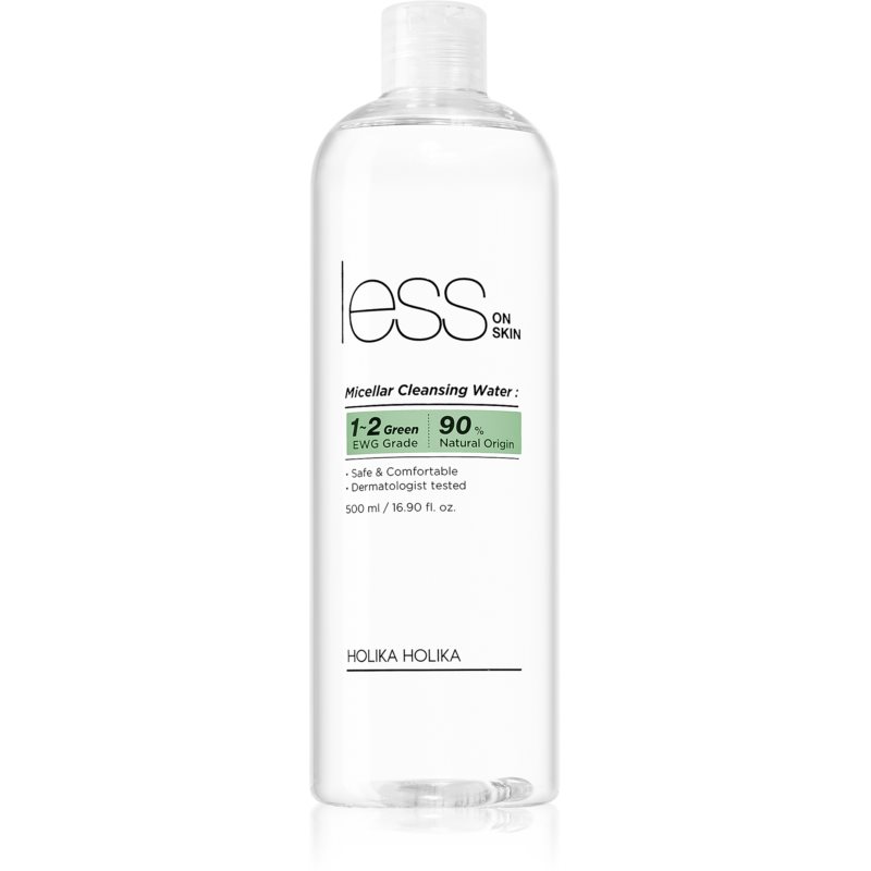 Holika Holika Less On Skin успокояваща мицеларна вода 500 мл.