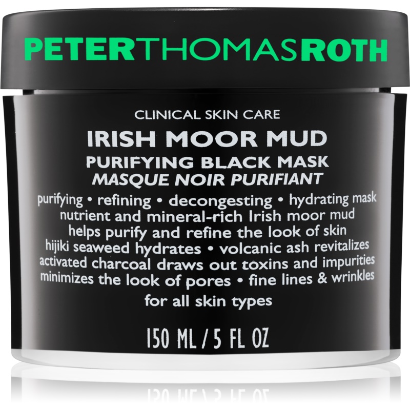 Peter Thomas Roth Irish Moor Mud почистваща черна маска 150 мл.