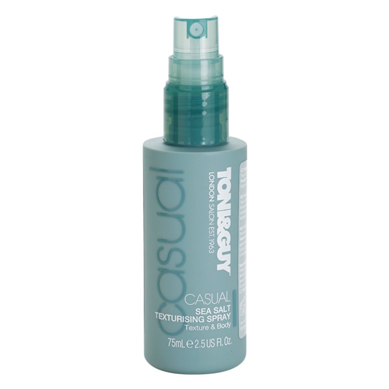 Casual TONI&GUY Casual стилизиращ спрей с морски соли 75 мл.