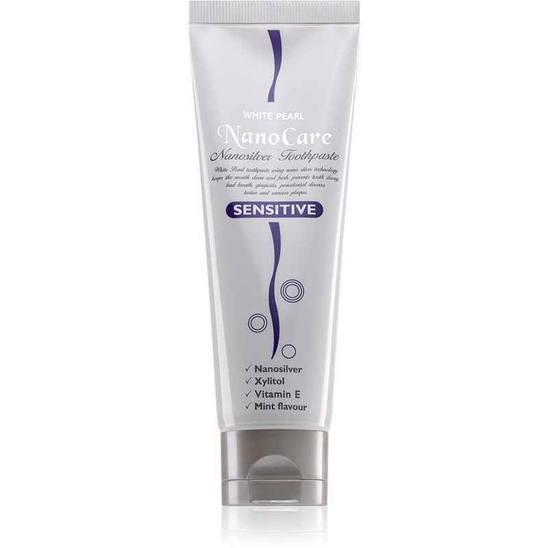 White Pearl NanoCare Sensitive паста за зъби за чувствителни зъби 100 гр.