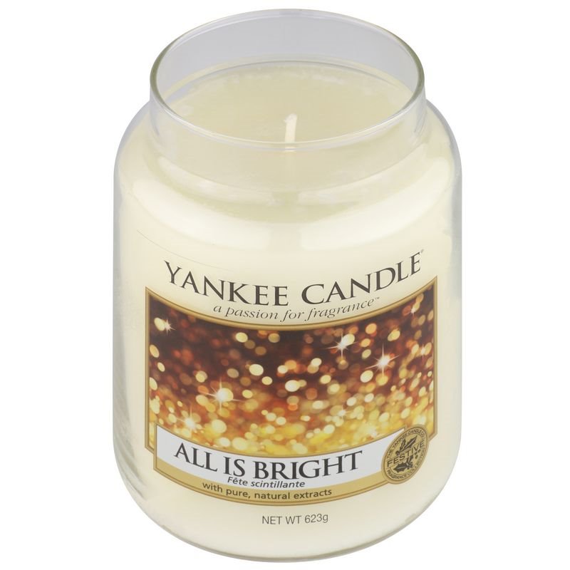All is Bright Yankee Candle All is Bright ароматна свещ Classic средна 623 гр.