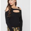 Блуза с отвори на раменете Versace Jeans Couture