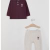 Блуза с яка и спортен панталон US Polo Assn