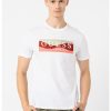 Вталена тениска от памук GUESS JEANS