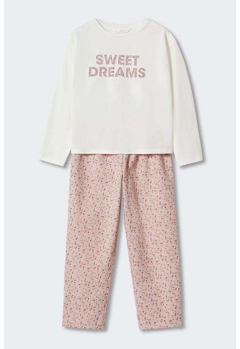 Дълга памучна пижама Dreams Mango