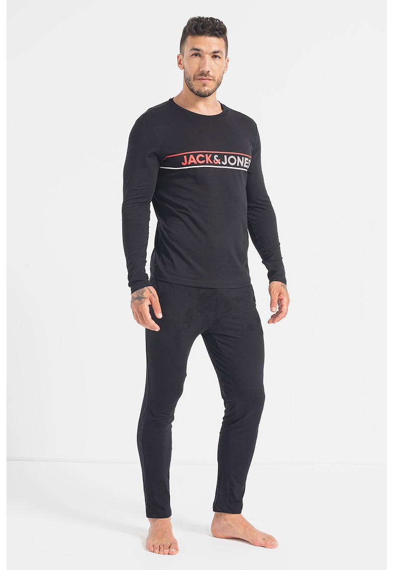 Дълга пижама на лога Jack  Jones