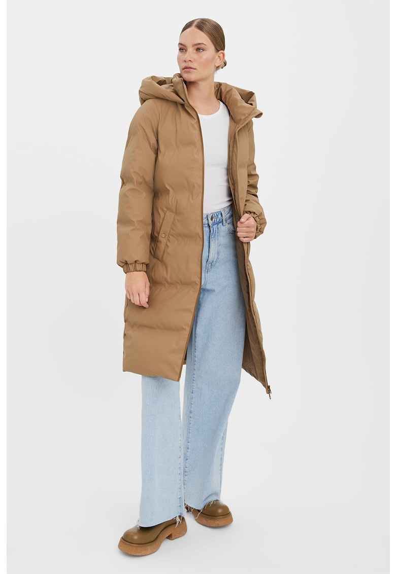 Дълго зимно яке с вата Vero Moda