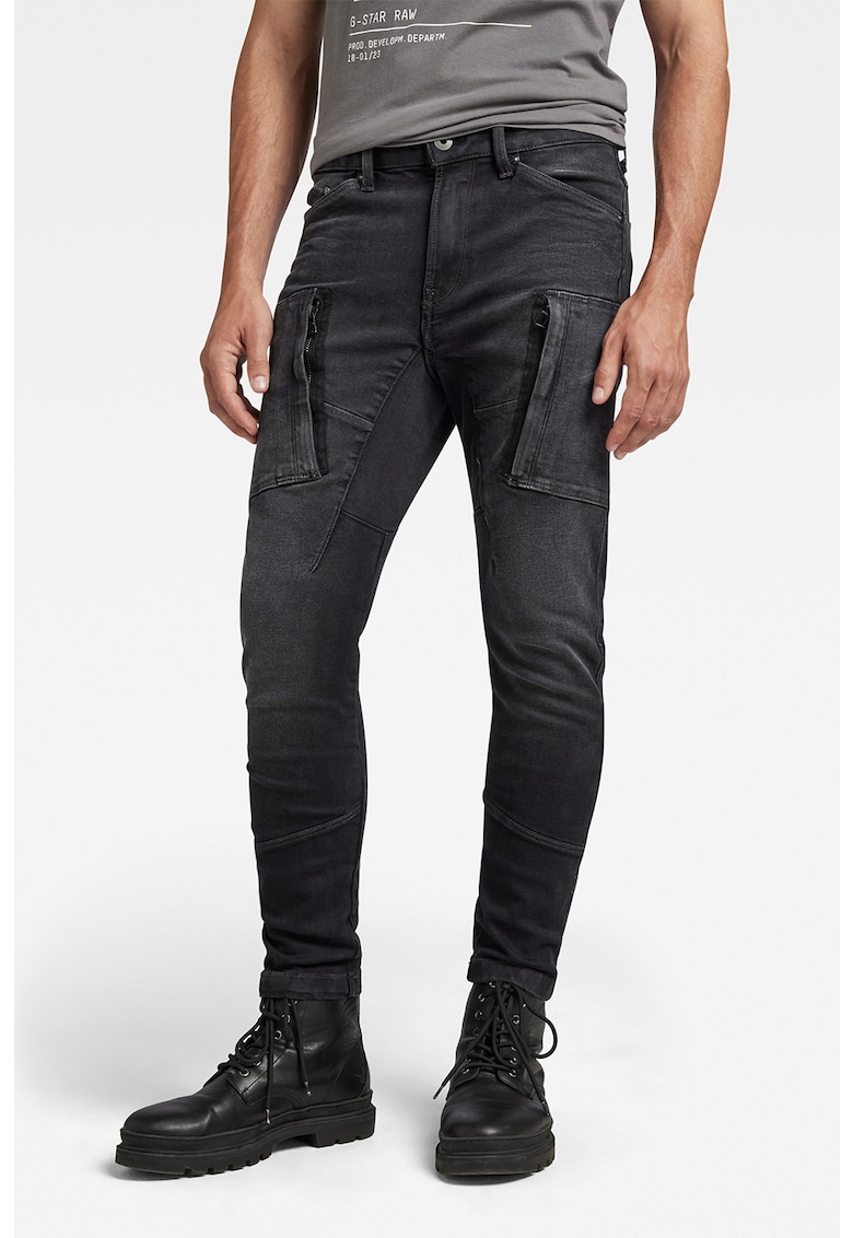 Дънки карго по тялото със средна талия G-Star RAW
