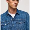 Дънкова риза с лого Pepe Jeans London