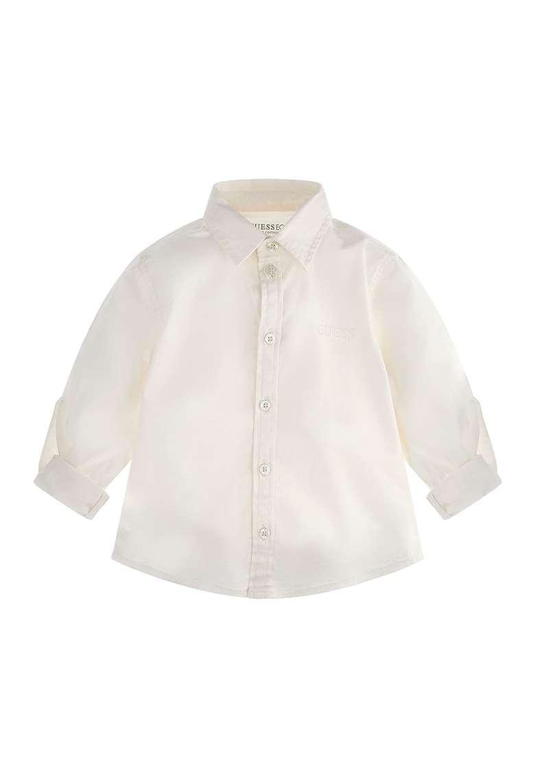 Риза от поплин с остра яка GUESS KIDS