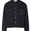 Дънково яке тип риза с джобове на гърдите CALVIN KLEIN JEANS