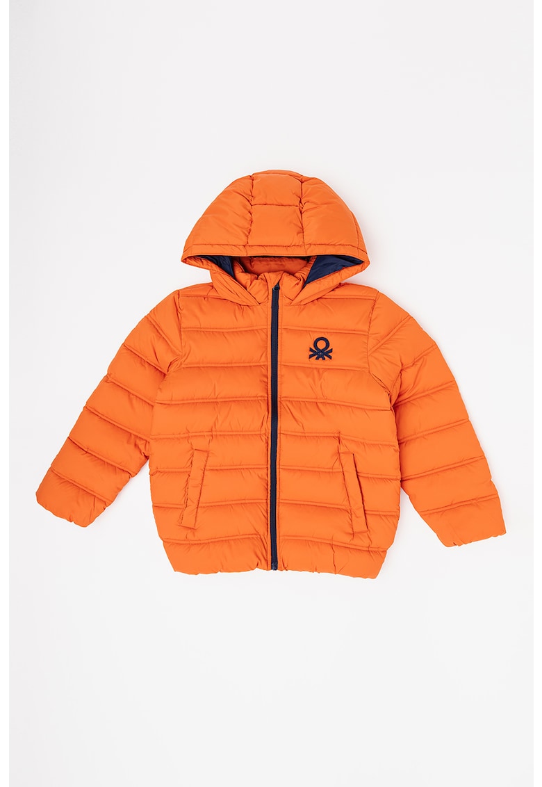 Зимно яке с качулка United Colors of Benetton
