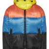 Зимно яке с качулка и цветен блок Tommy Jeans