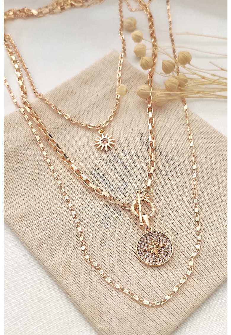 Колие с циркони Atelier Miu