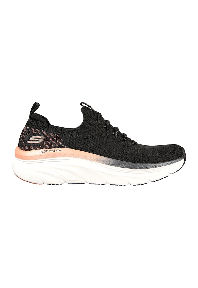 Мрежести спортни обувки D'Lux Walker-Let It Glow Skechers