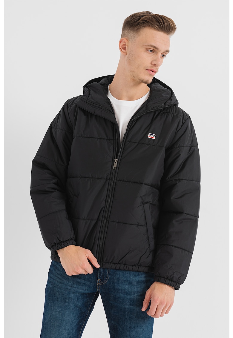 Непромокаемо зимно яке с качулка Levis