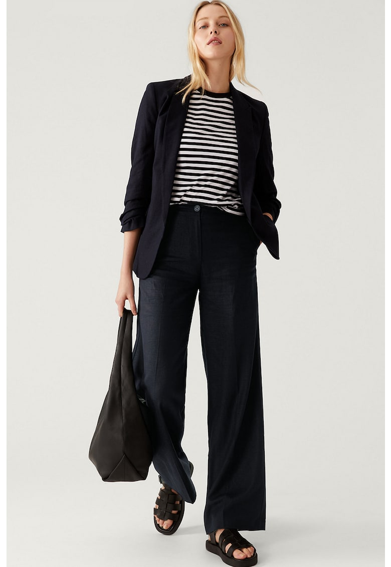 Официален панталон с висока талия Marks  Spencer
