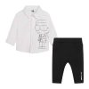 Памучна риза и клин KARL LAGERFELD KIDS