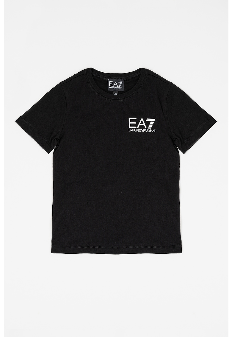 Памучна тениска с лого EA7