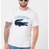 Памучна тениска с лого Lacoste