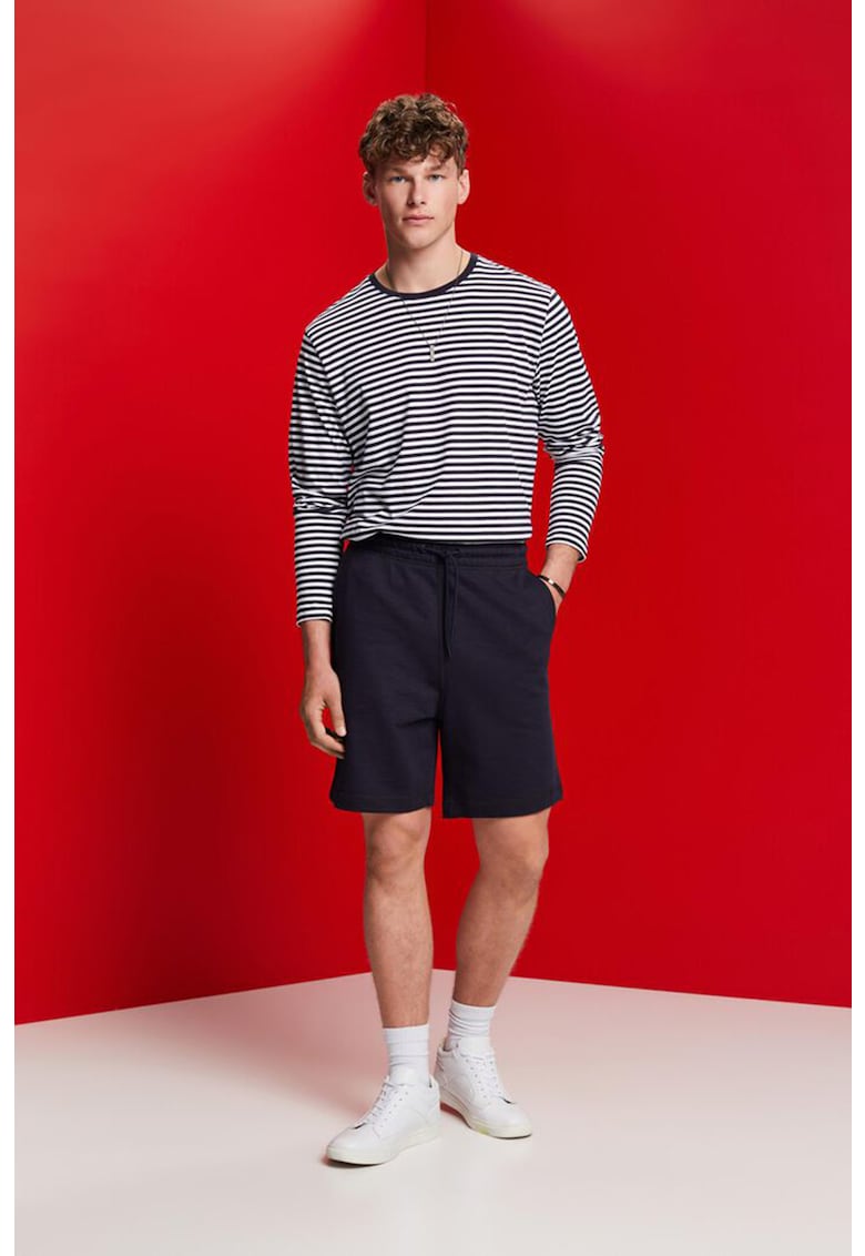 Памучни шорти с еластична талия Esprit