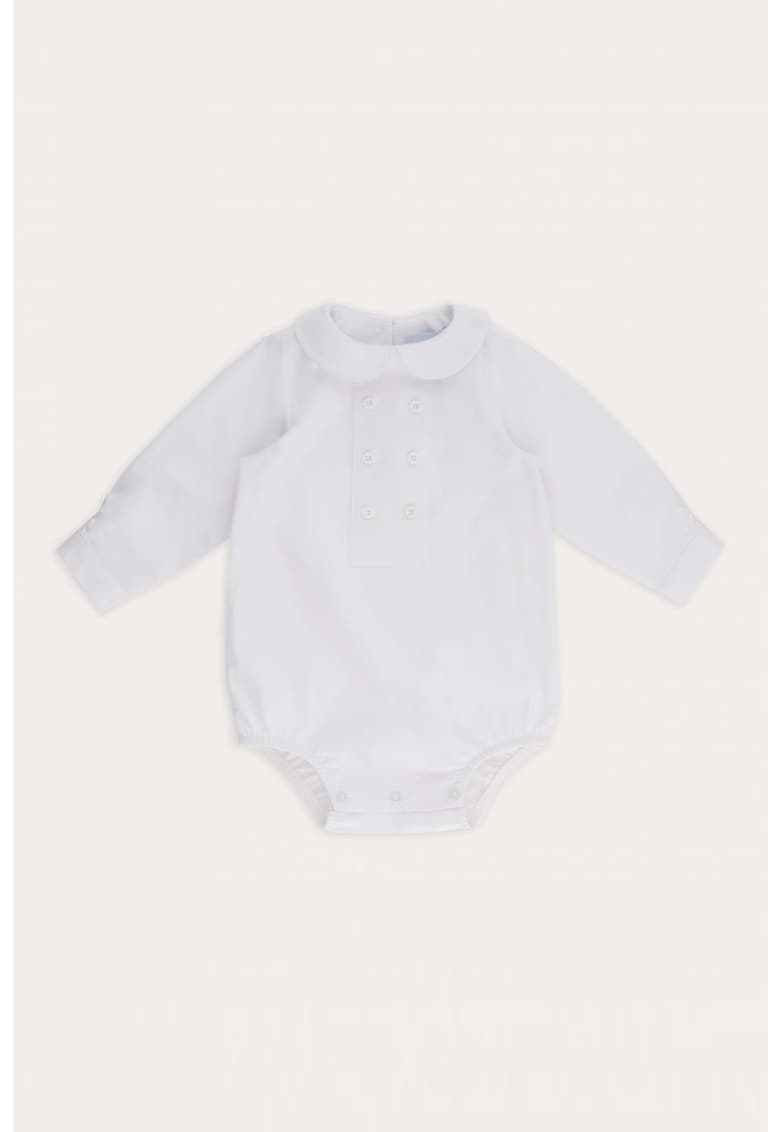 Памучно боди с дълги ръкави MON PETIT JO