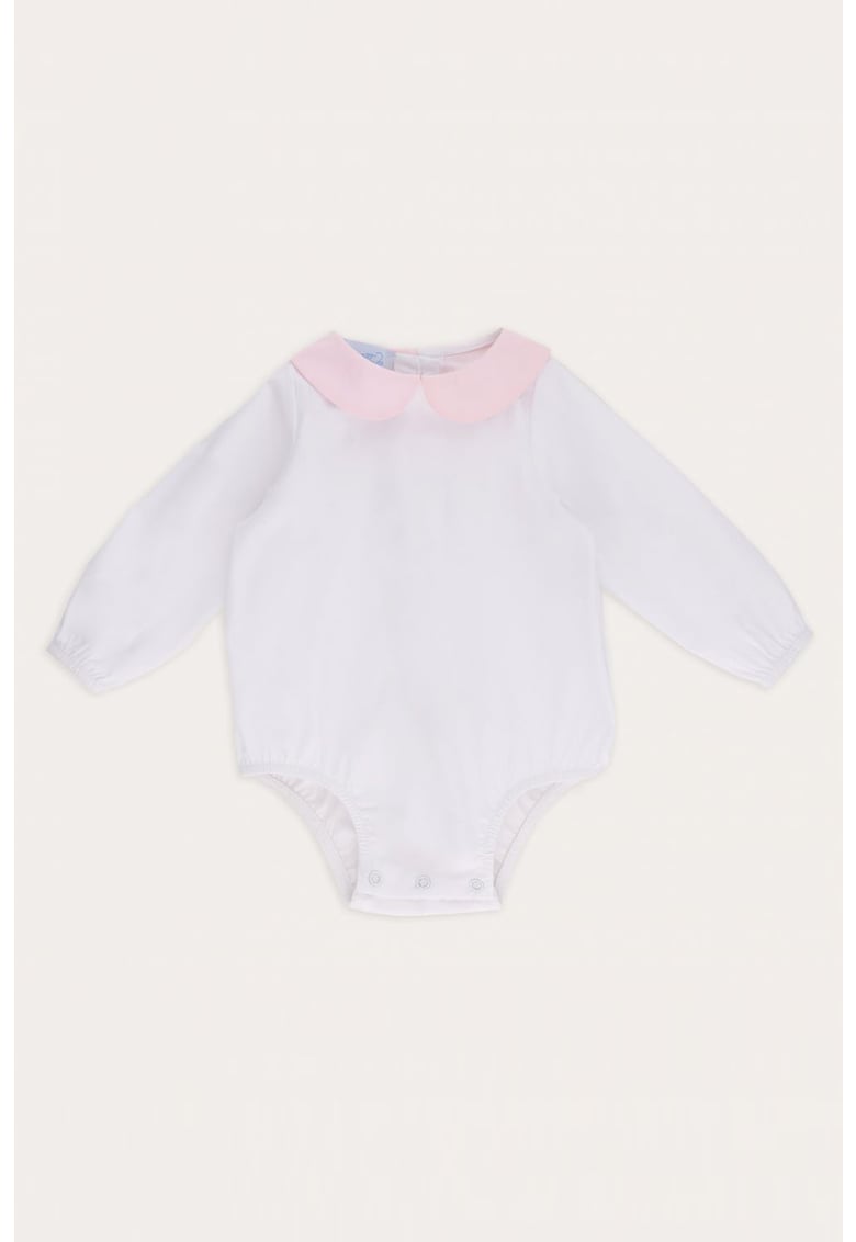 Памучно боди с овално деколте MON PETIT JO