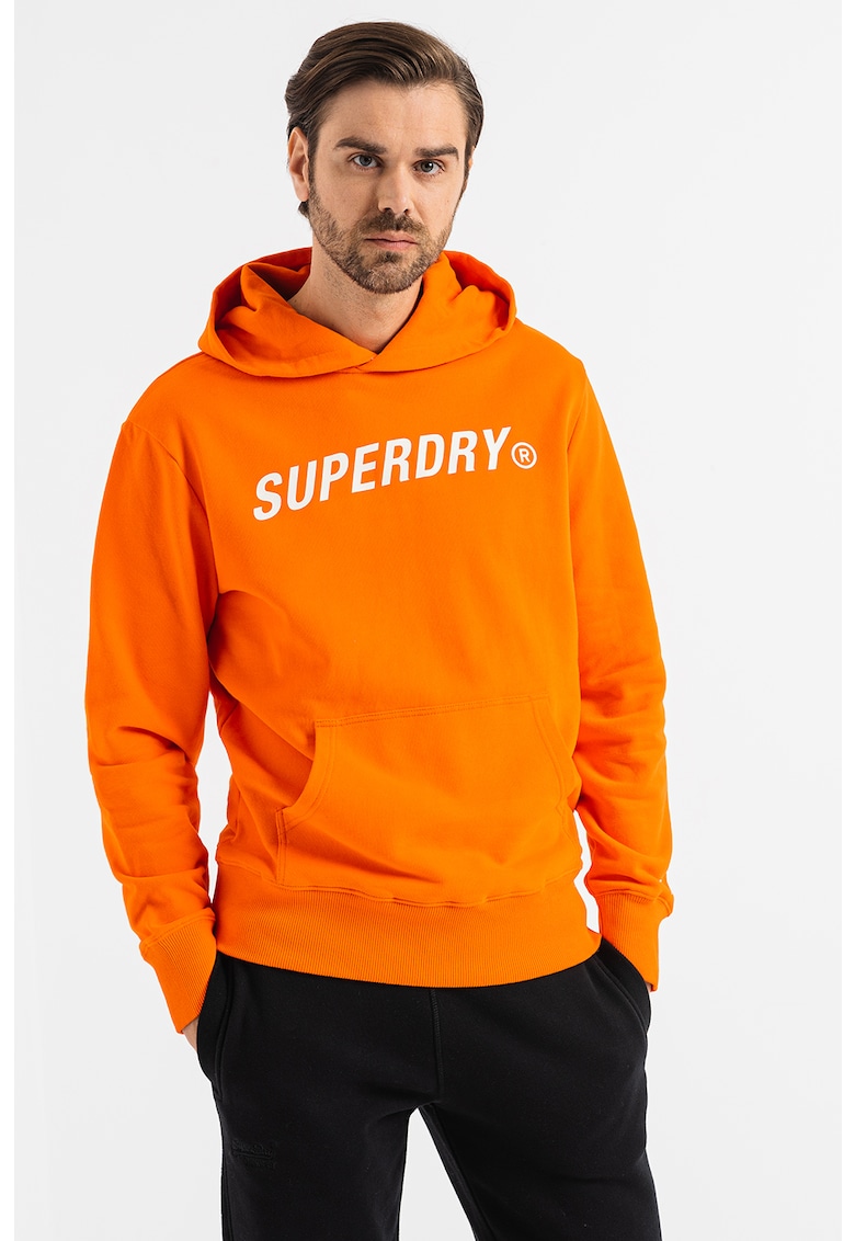 Памучно худи с лого SUPERDRY
