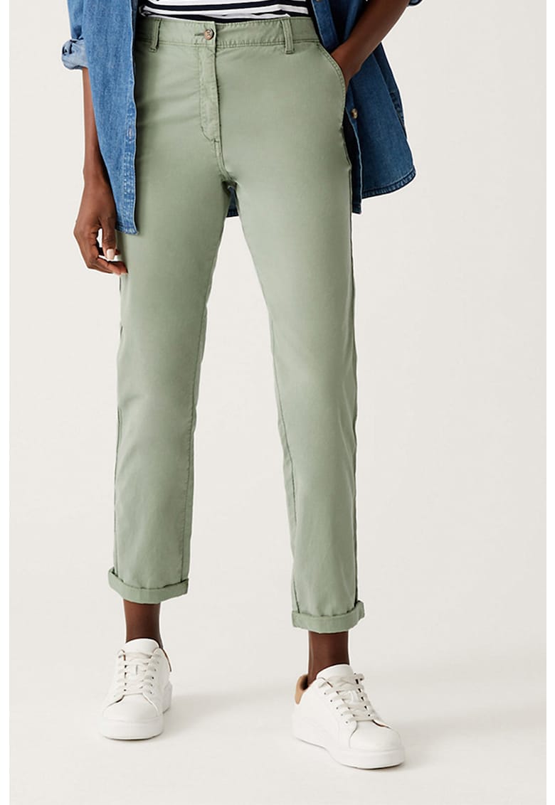 Панталон чино по тялото Marks  Spencer