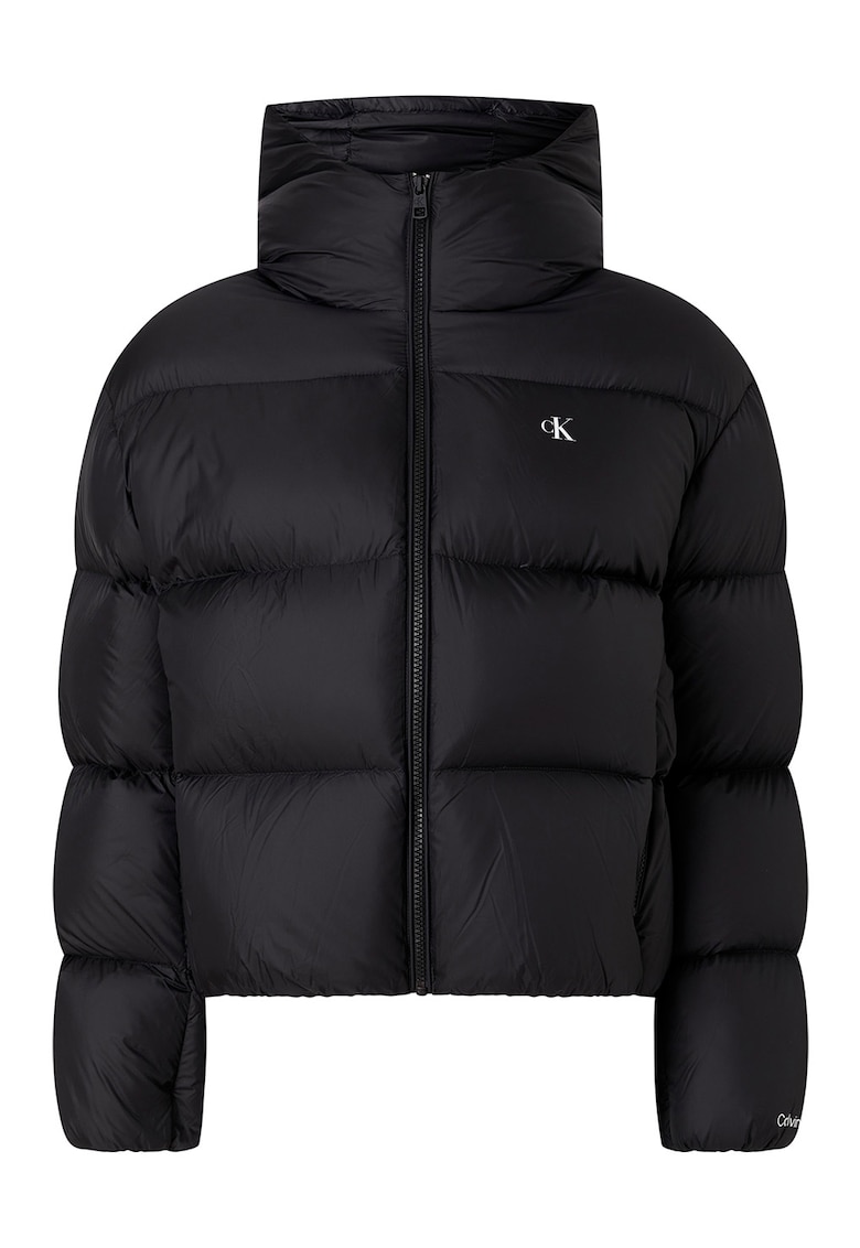 Подплатено зимно яке с лого CALVIN KLEIN JEANS