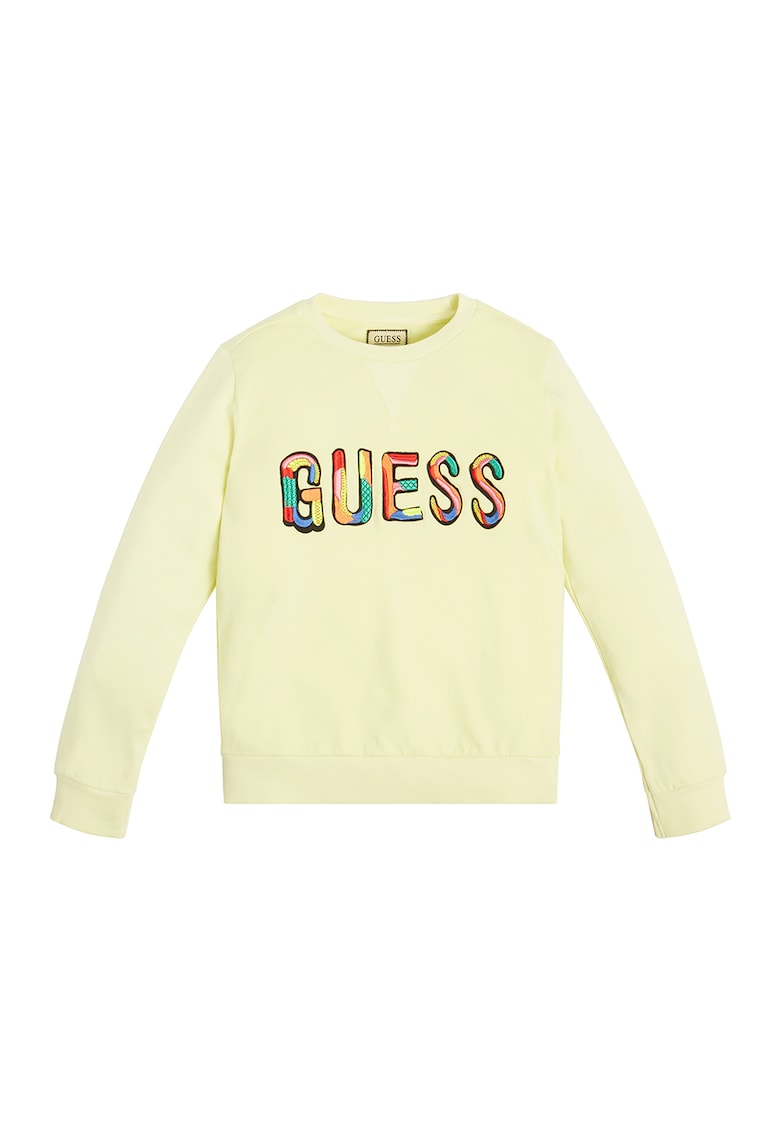 Суитшърт с лого GUESS JEANS