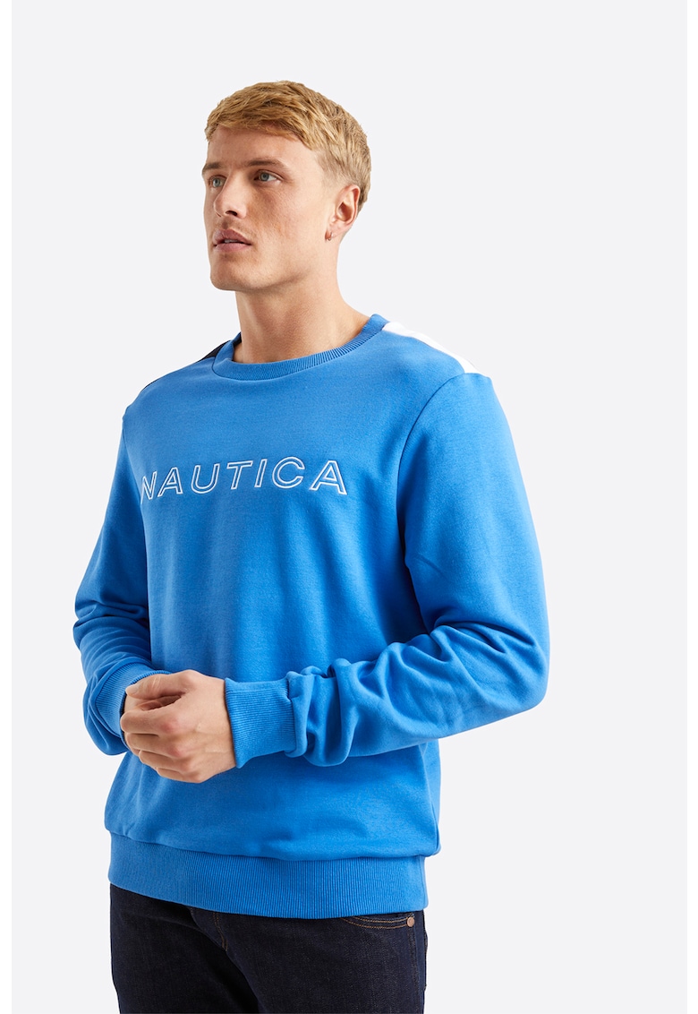 Суитшърт с лого Nautica